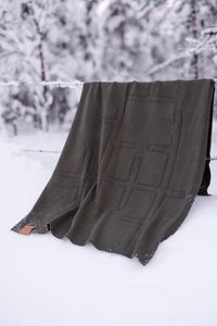 Hovedbilde Datni baby pledd gr&oslash;nn